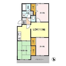 ヴァンベール東浦和の物件間取画像